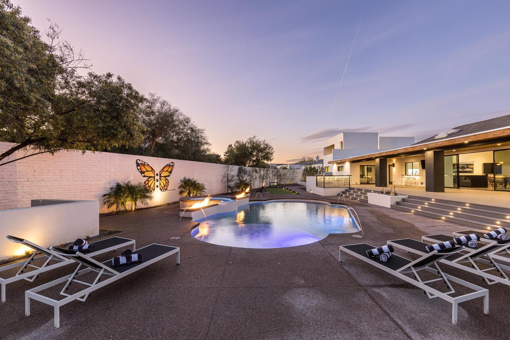 Luxury Micro-Resort, Theater, Sauna, Heated Pool Phoenix Eksteriør bilde